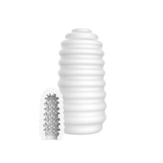 male sex toys: ToyJoy Hero Medium Masturbator Ribs