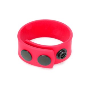 Cock Rings: Prowler Red Silicone Adjustable Cock Strap Red