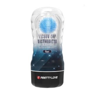 Male Masturbators: Pretty Love Plant Blue Vacuum Masturbator