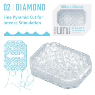 Male Masturbators: Tenga UNI Diamond Sleeve Masturbator