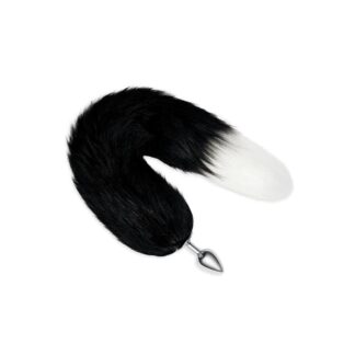 Animal Play Plugs: Furry Tales Black Foxtail Butt Plug Animal Play Plugs: Furry Tales Black Foxtail Butt Plug
