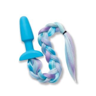 Animal Play Plugs: Furry Tales Silicone Unicorn Tail Butt Plug Animal Play Plugs: Furry Tales Silicone Unicorn Tail Butt Plug